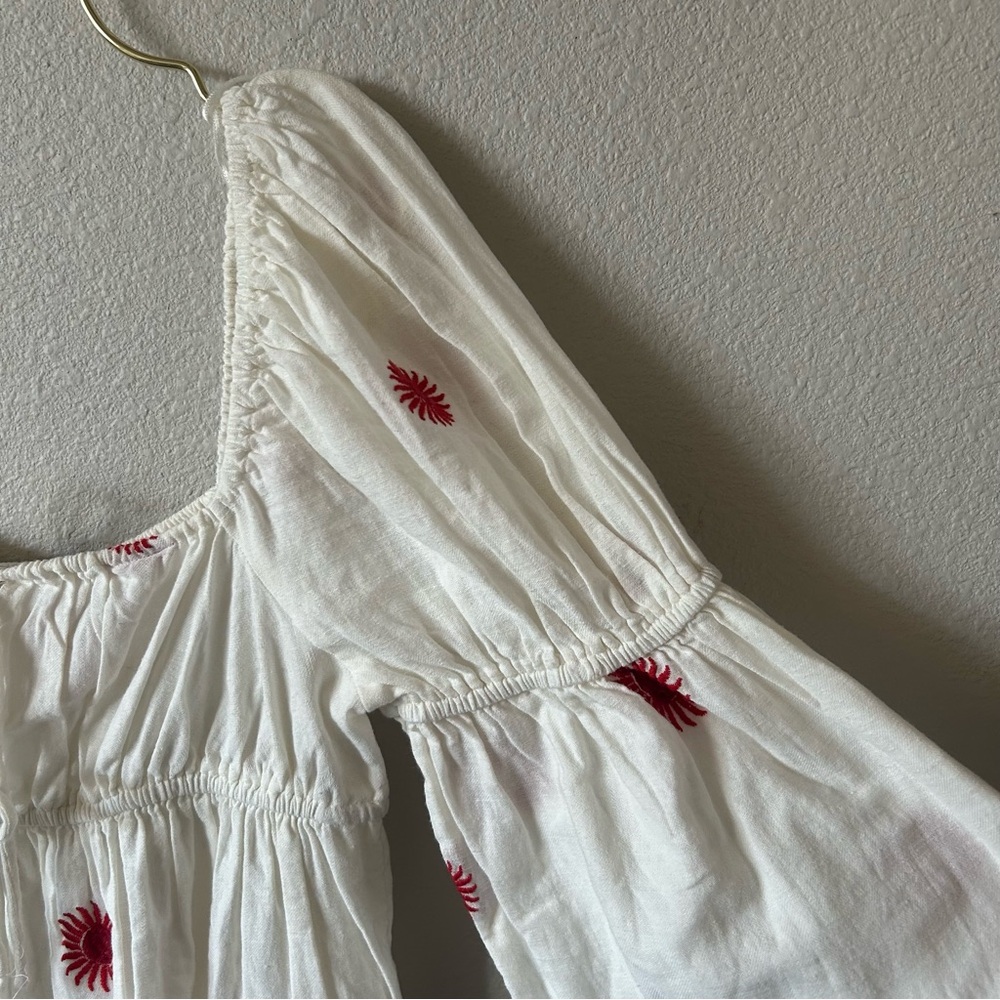 Free People Emory Embroidered Midi Dress - Picture 6 of 13